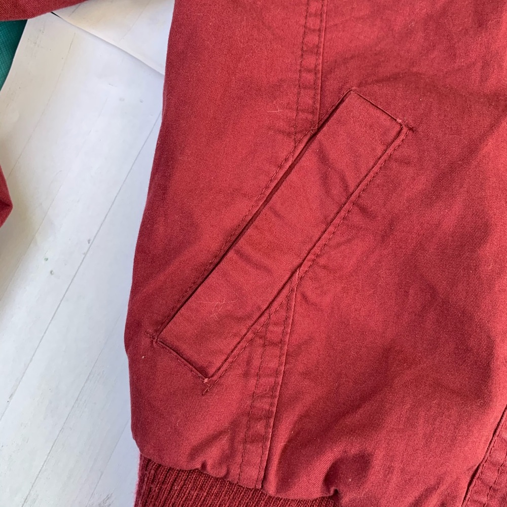 Red Bomber Jacket - image 3
